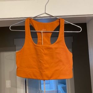 Girlfriend Collective - Rust Color Sports Bra - L